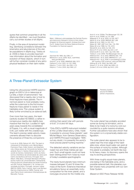 A Three-Planet Extrasolar System