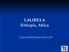 LALIBELA Ethiopia, Africa