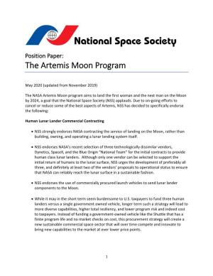 The Artemis Moon Program