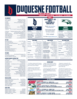 Game 2 Duquesne Dukes Wagner Seahawks