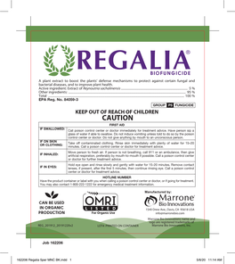 Regalia Label