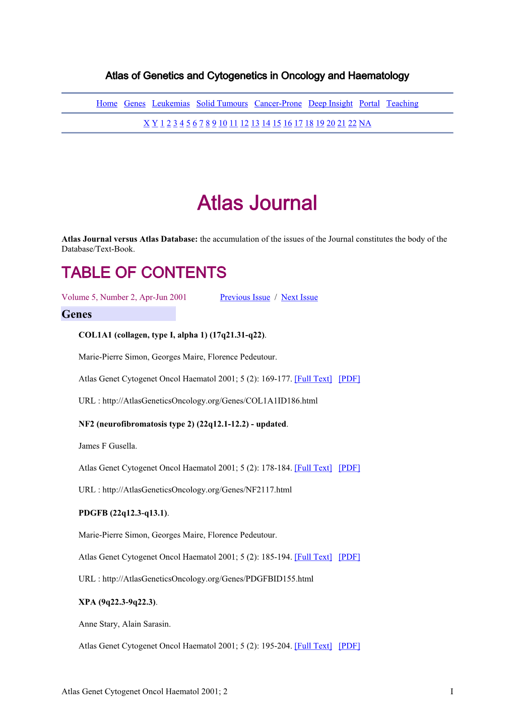 Atlas Journal