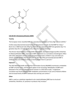 CAS 84-69-5 Diisobutyl Phthalate (DIBP)