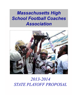Massachusetts High School Football Coaches Association 2013-2014