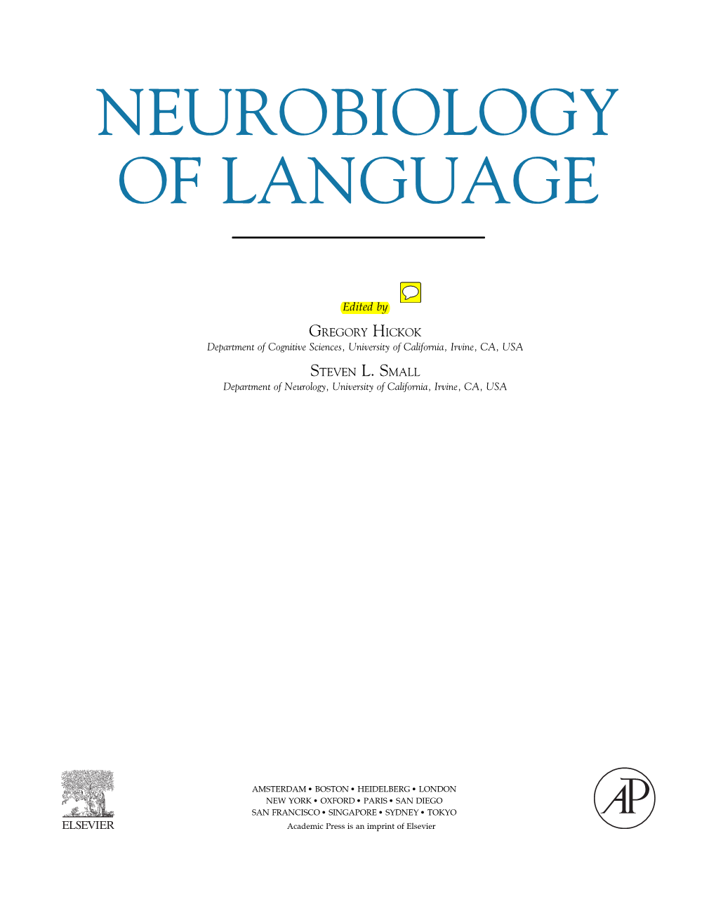 Neurobiology of Language