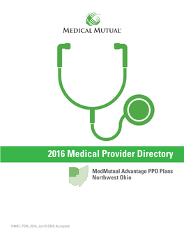 2016 Medical Provider Directory