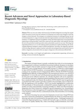 Recent Advances and Novel Approaches in Laboratory-Based Diagnostic Mycology