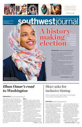Skier Asks for Inclusive Timing Ilhan Omar's Road to Washington