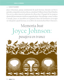 Joyce Johnson: Pasajera En Trance