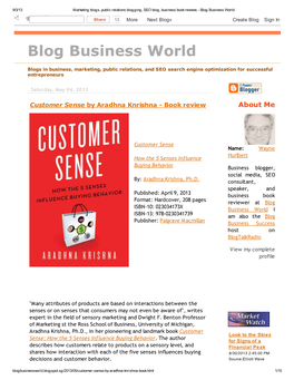 Blog Business World