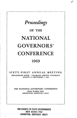 1969 NGA Annual Meeting