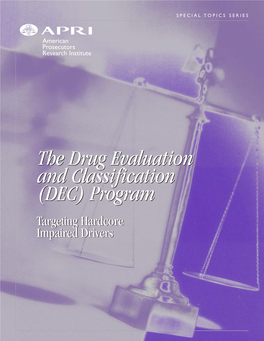 (DEC) Program the Drug Evaluation and Classification