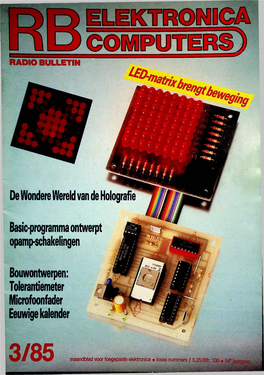 Elektronica Computers) 3/85