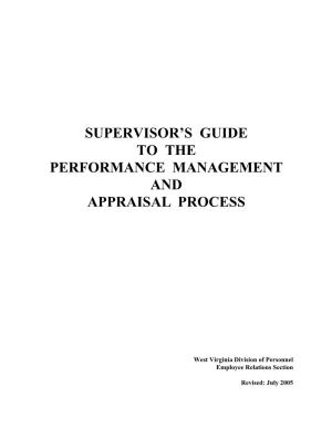 Performance Management and Appraisal Process