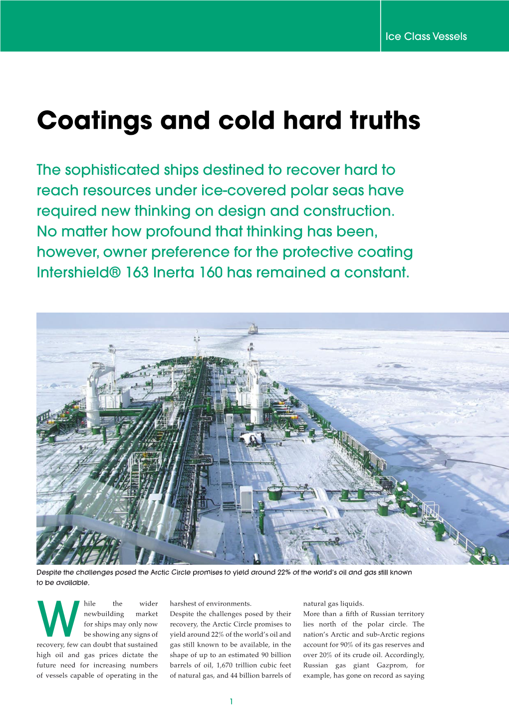 Coatings and Cold Hard Truths | International Paint