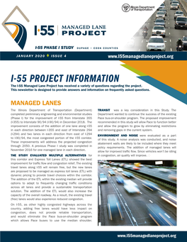 I-55 Newsletter January 2020
