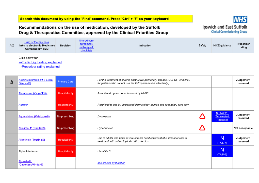 Iescopytrafficlightlistfinal Update July17b.Pdf