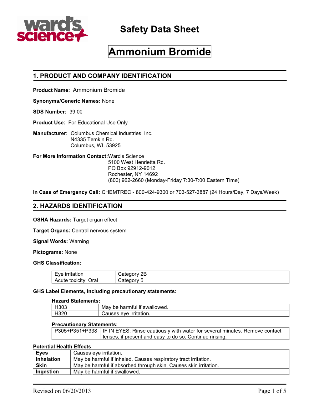 Ammonium Bromide