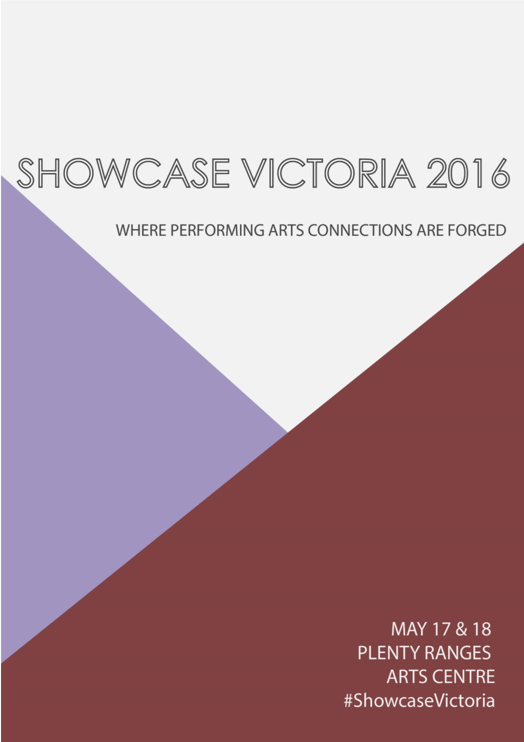 Showcase Victoria 2016 Presentation Menu