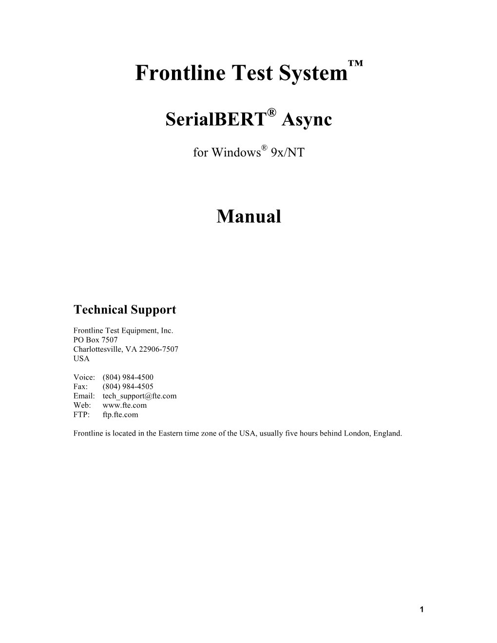 Introduction to Bit Error Rate Testing