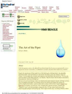 Art of the Pipet Advanced Site Search by Jay A
