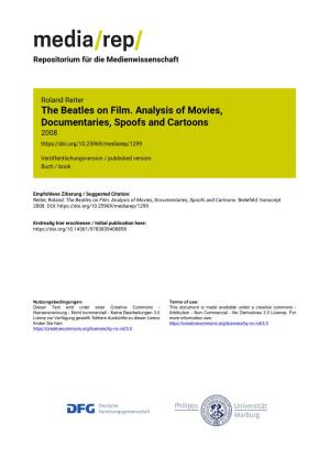 The Beatles on Film. Analysis of Movies, Documentaries, Spoofs and Cartoons 2008