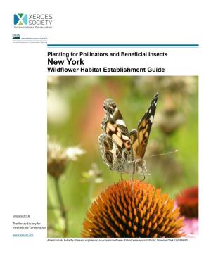 New York Wildflower Habitat Establishment Guide