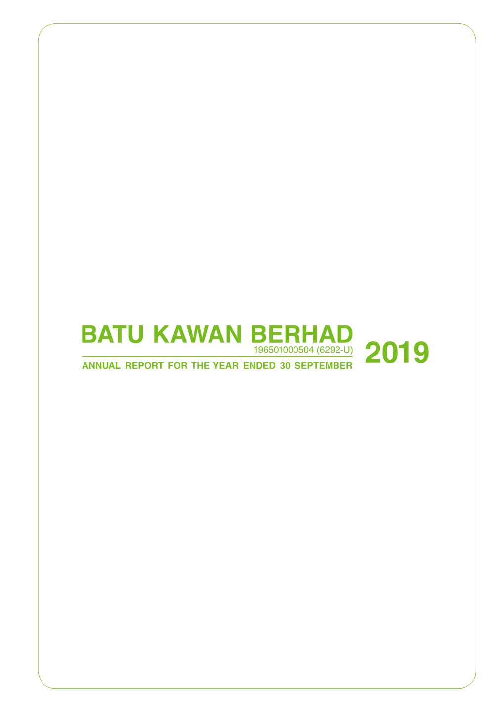 Annual Report 2019