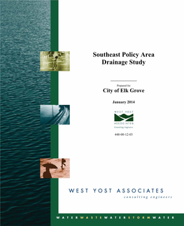Southeast Policy Area Drainage Study ————