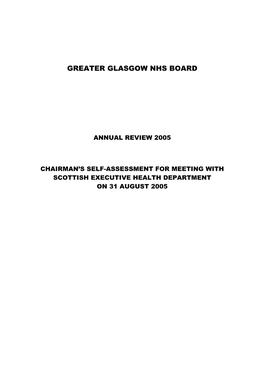 Greater Glasgow Nhs Board