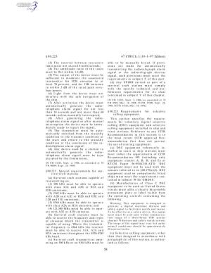 47 CFR Ch. I (10–1–97 Edition) § 80.223