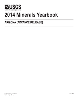 The Mineral Industry of Arizona in 2014