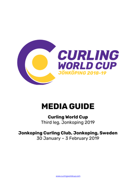 CWC Jonkoping 2019 Media Guide