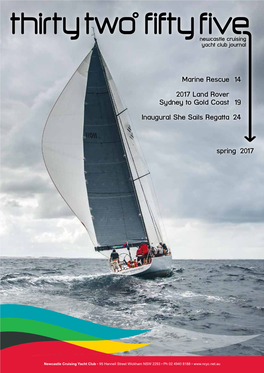 Spring 2017 Newcastle Cruising Yacht Club