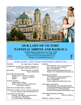 Our Lady of Victory National Shrine and Basilica