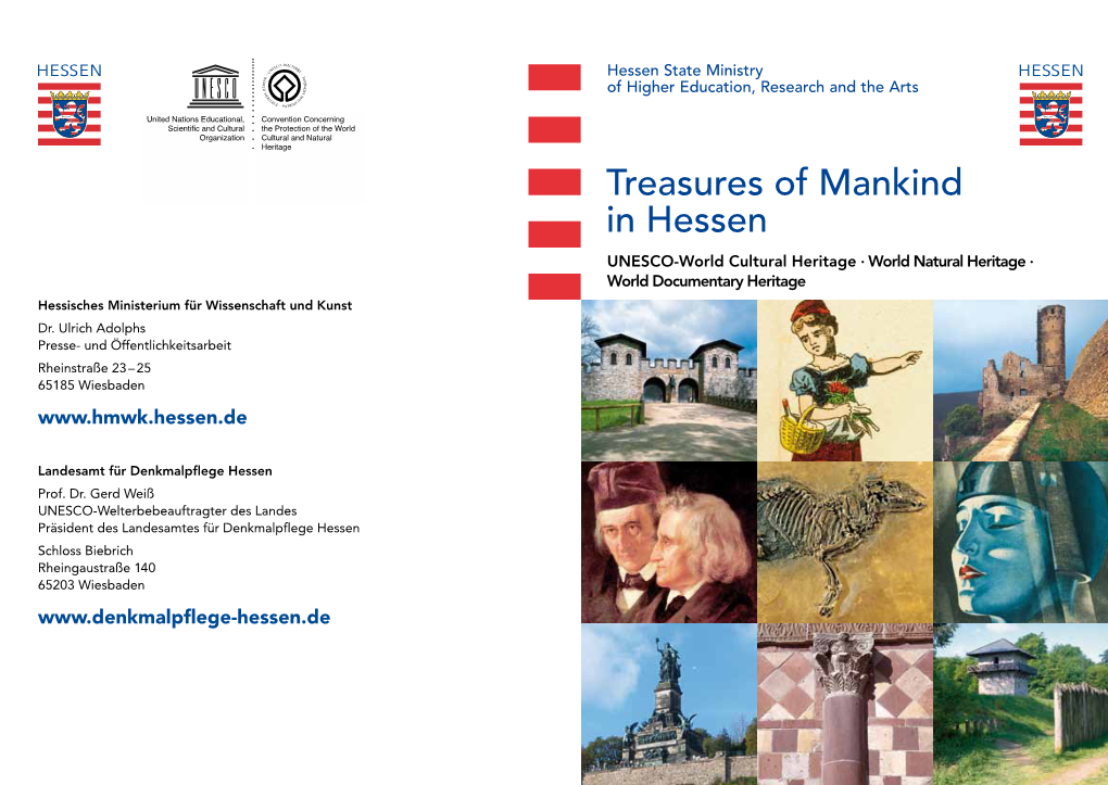 Treasures of Mankind in Hessen