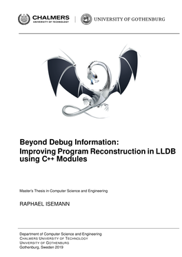 Improving Program Reconstruction in LLDB Using C++ Modules