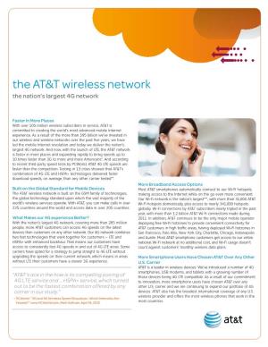 The AT&T Wireless Network