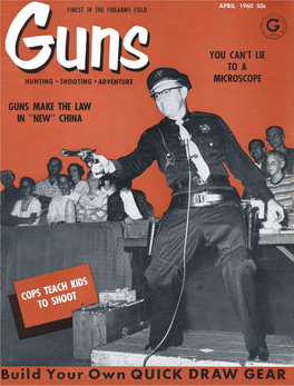 GUNS Magazine April 1960