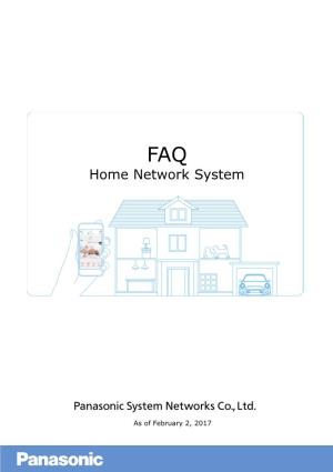 Home Network System FAQ 20170202