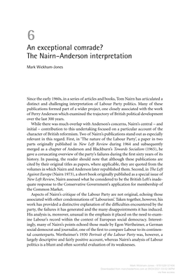 The Nairn–Anderson Interpretation