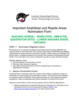 Niagara Gorge – Whirlpool, Smeaton, Queenston Sites - Lower Niagara River, Ontario