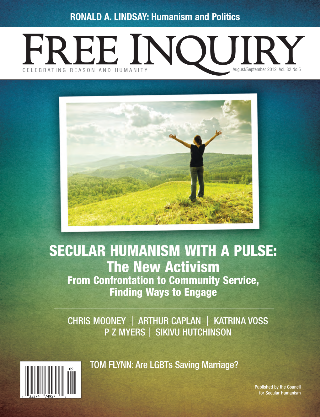 SECULAR HUMANISM with a PULSE: the New Activism from Confrontation to Community Service, Finding Ways to Engage