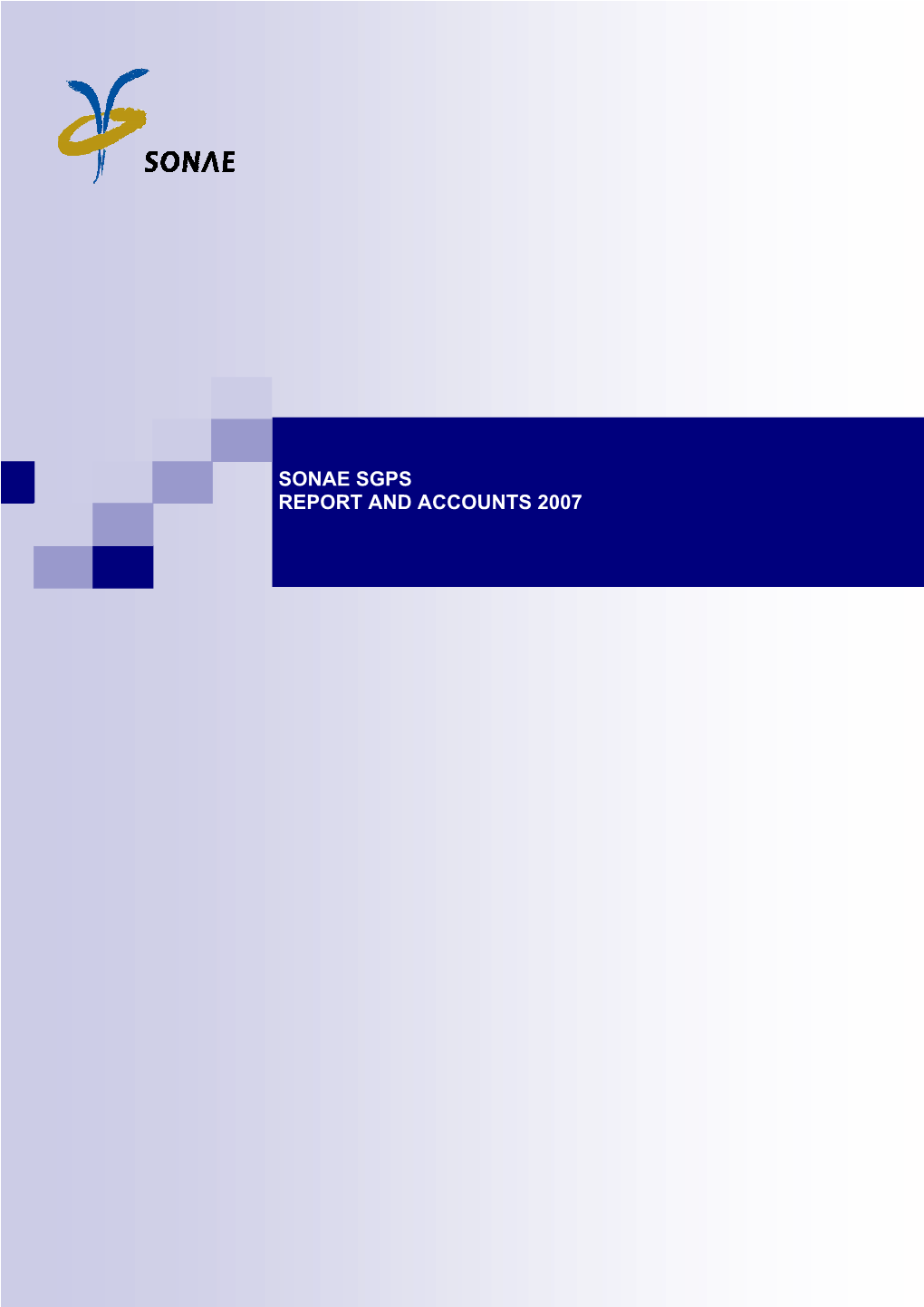 Sonae Sgps Report and Accounts 2007