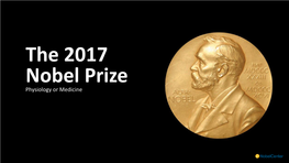 The Nobel Prize in Physiology Or Medicine