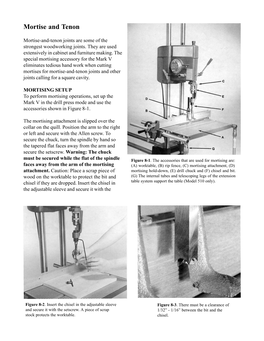 Mortise and Tenon