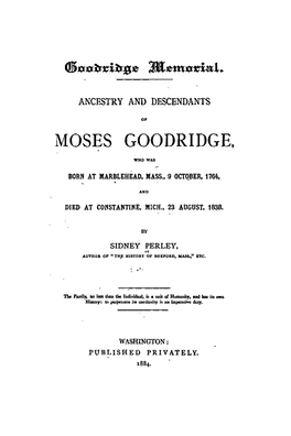 Moses Goodridge