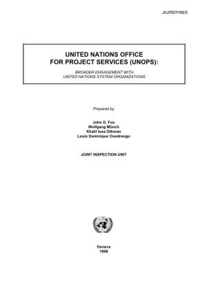 United Nations Office for Project Services (Unops)