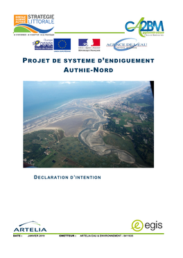 Projet De Systeme D'endiguement Authie-Nord
