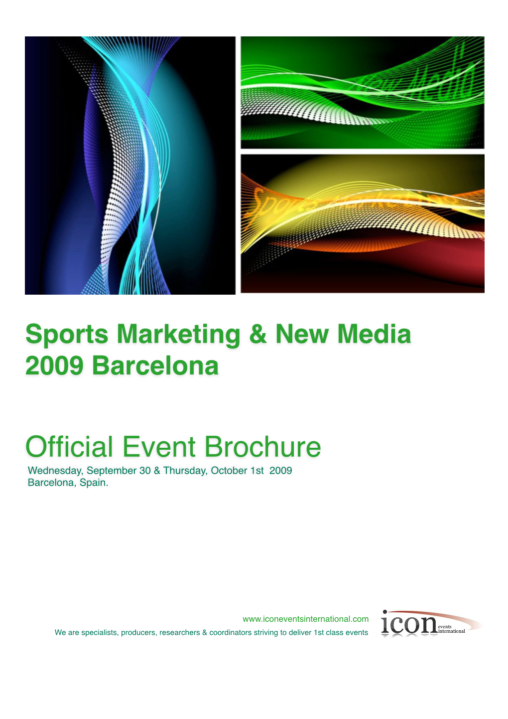 Official Event Brochure